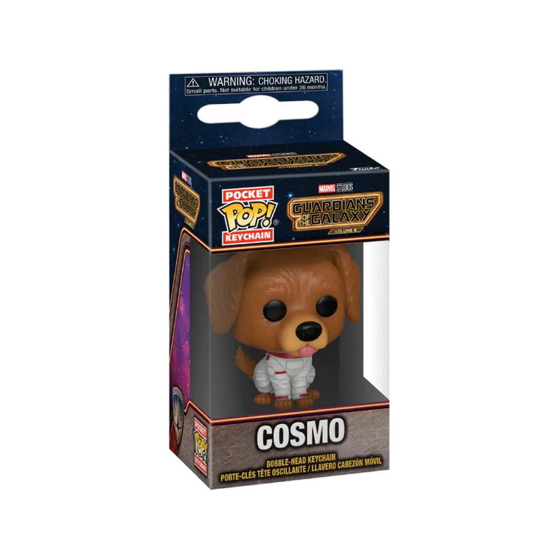 Funko Pocket Pop! Keychain: Marvel: Guardian of the Galaxy 3 - Cosmo - دمية